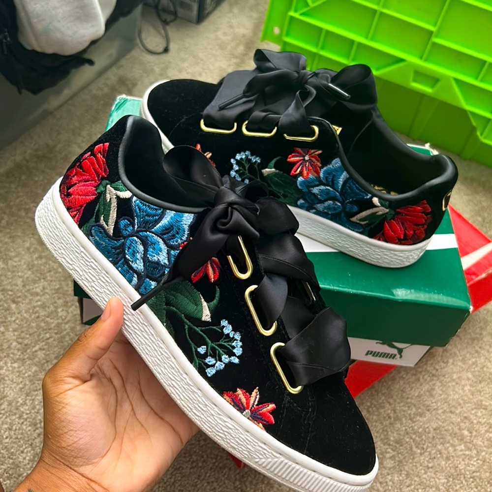 Puma Basket Heart Hyper Emb Wns